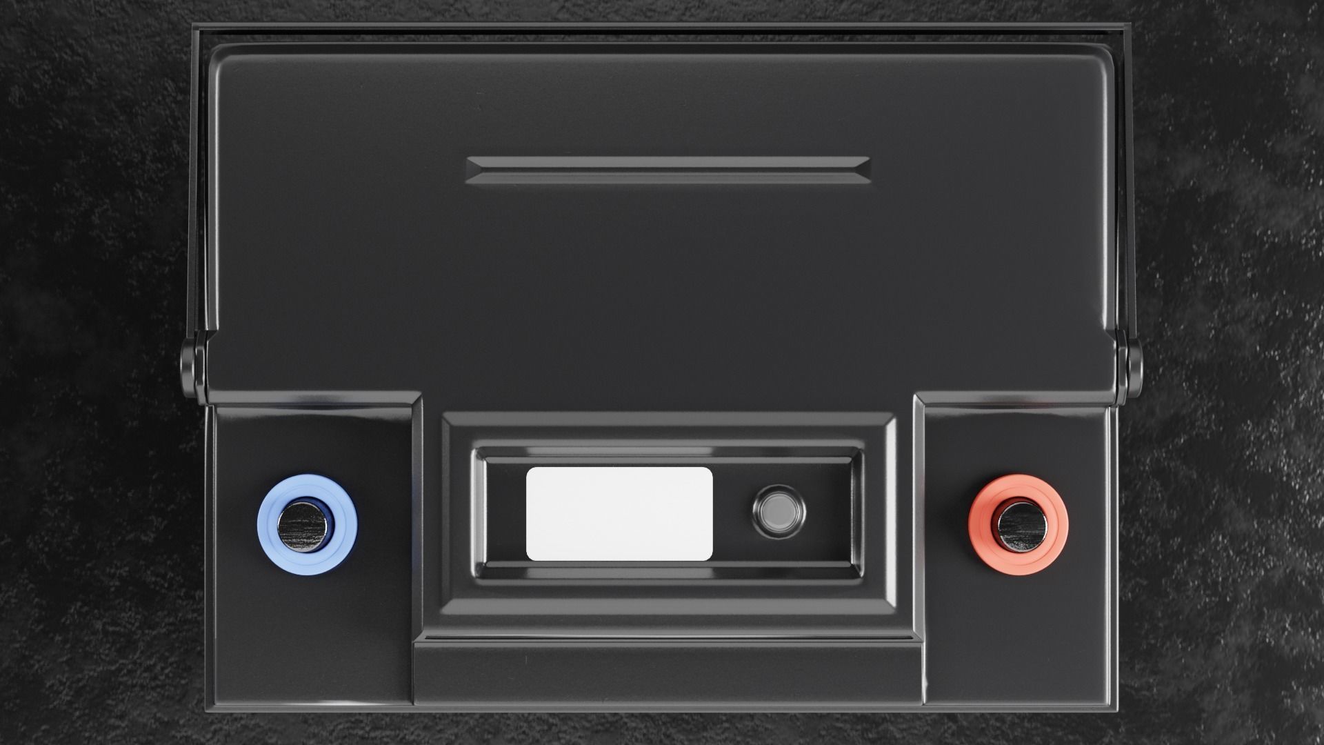 Car Battery Type D 3D model_7