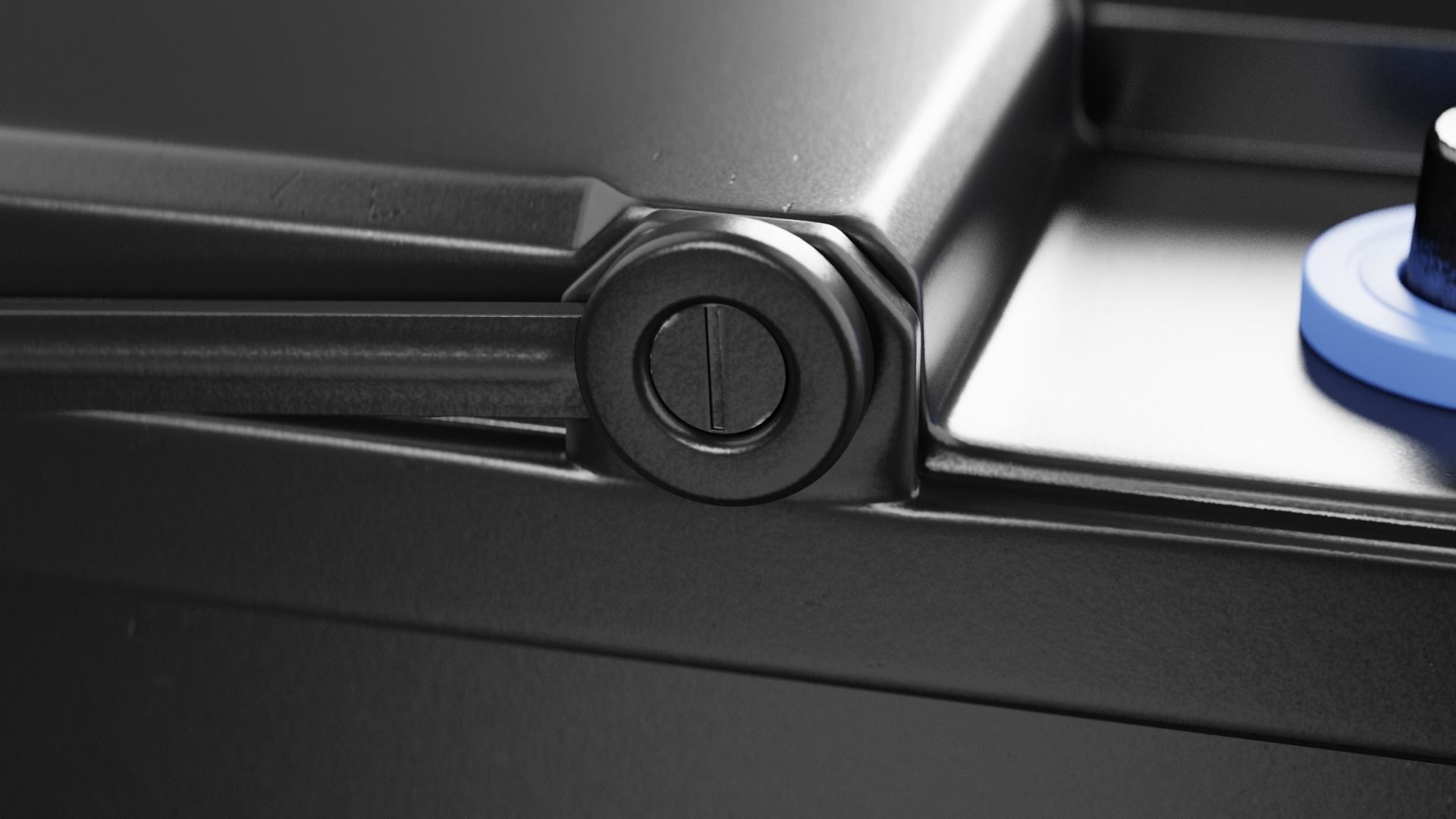 Car Battery Type D 3D model_2