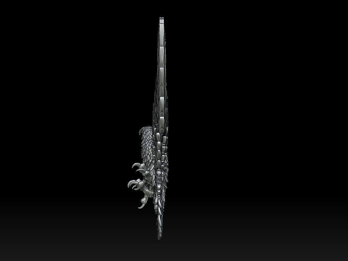 eagle 3D print model_11