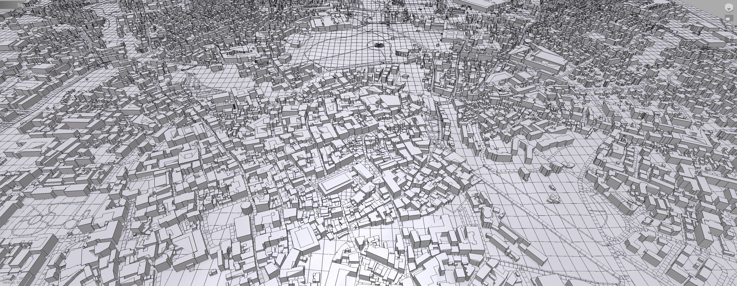 Cityscape Vicenza Venice Italy 3D model_14