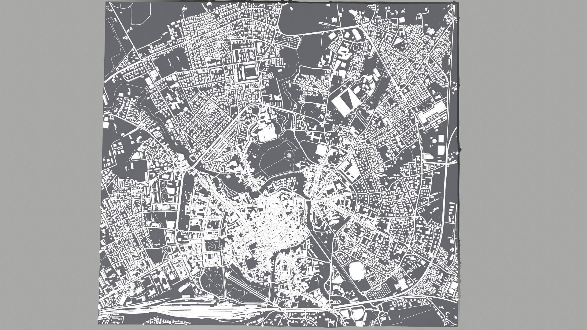 Cityscape Vicenza Venice Italy 3D model_3