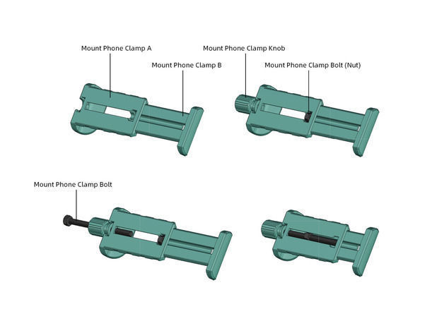 Modular Mounting 3D print model_8