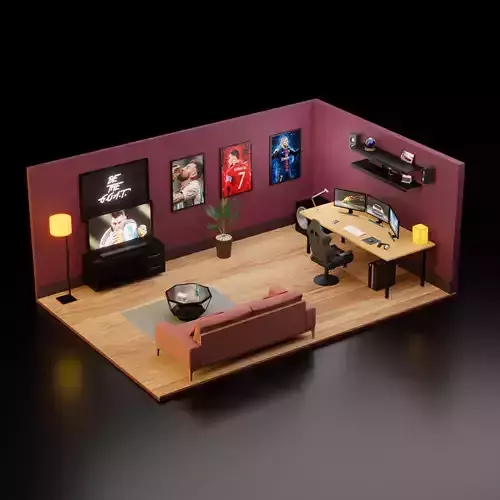 Isometric Room