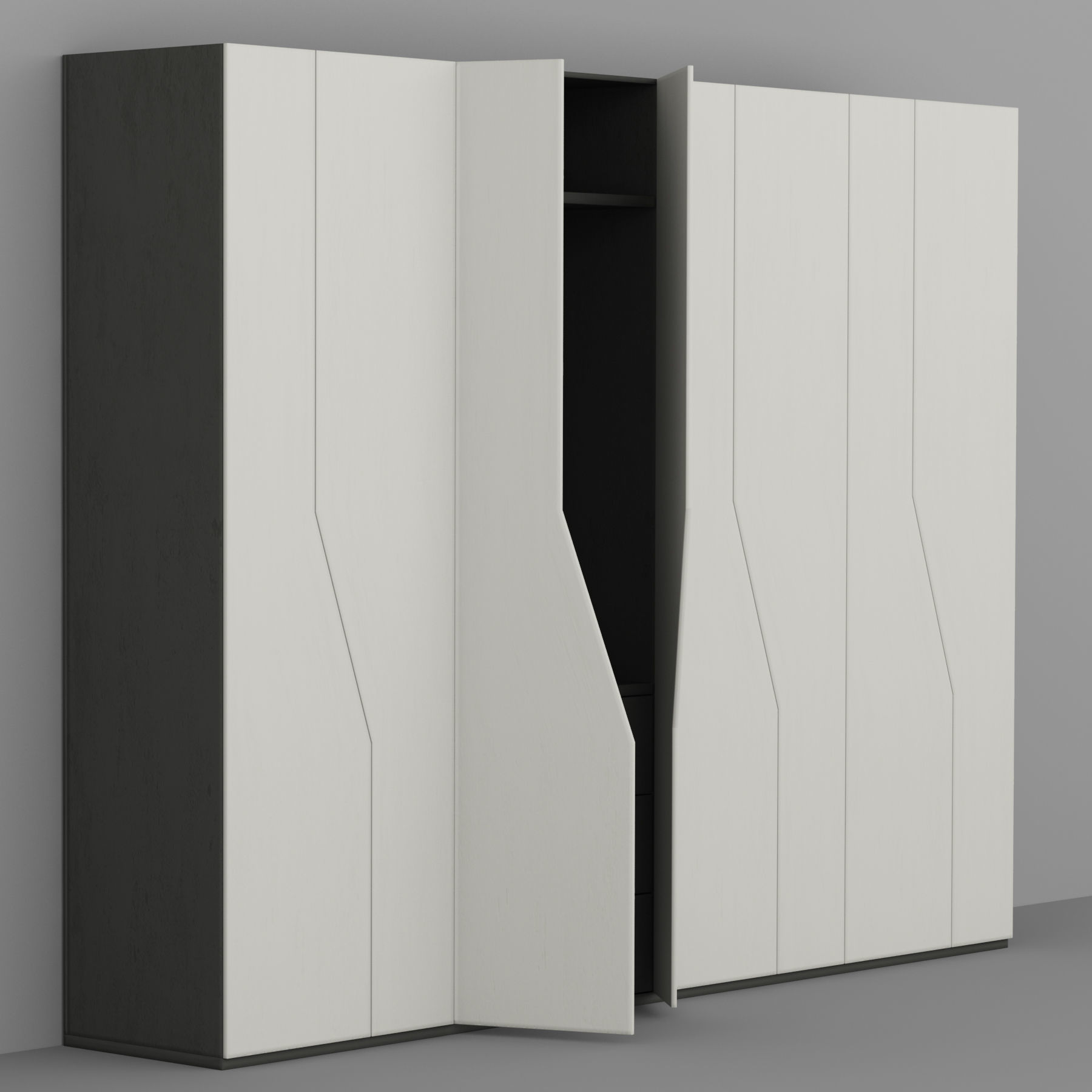 Furniture shelf 006 3D model_1