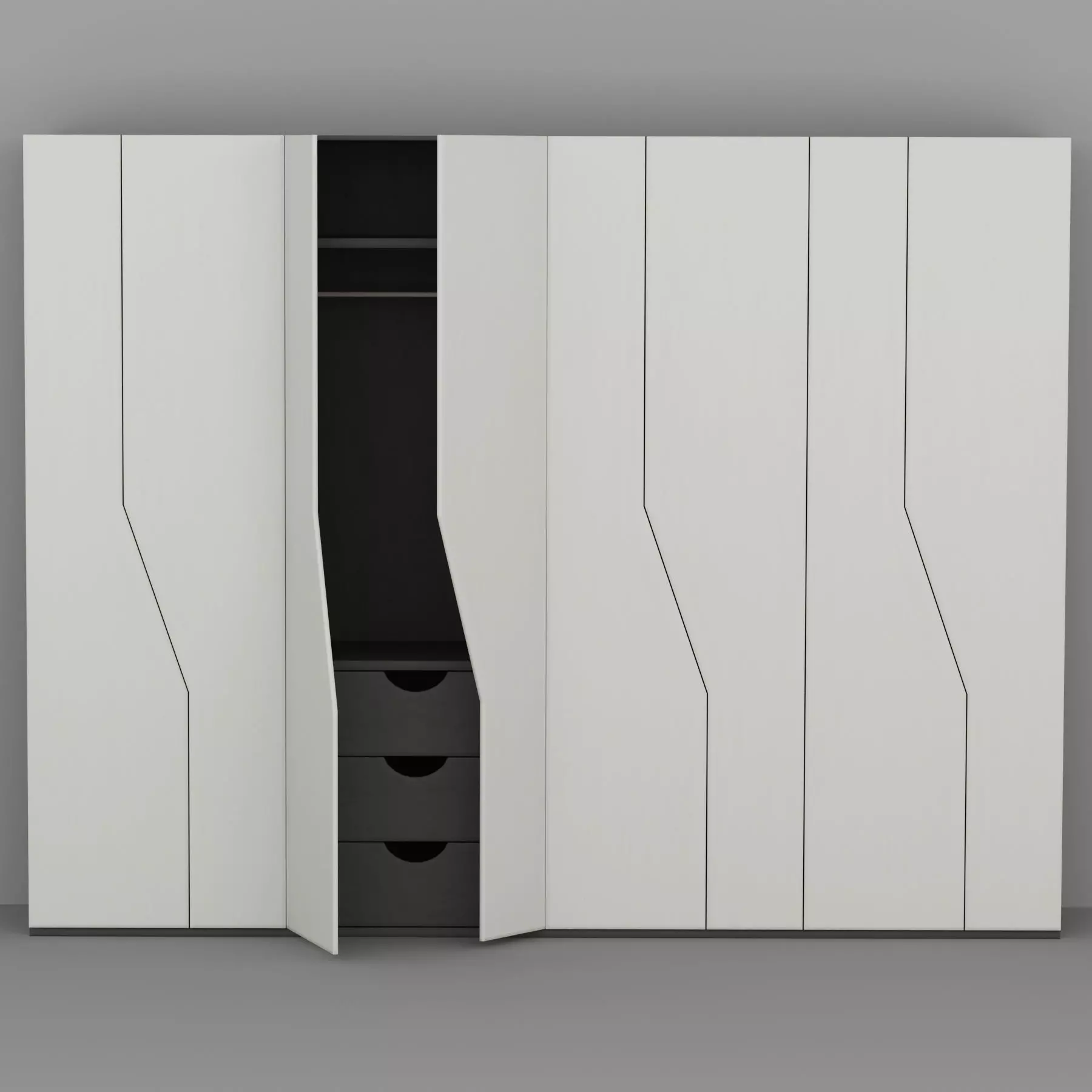 Furniture shelf 006 3D model_0