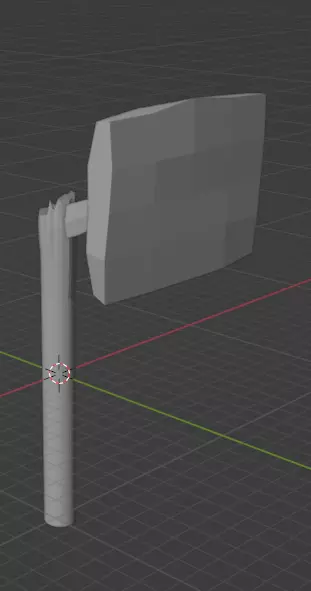 baseball stand and backboard it had better days 3D model