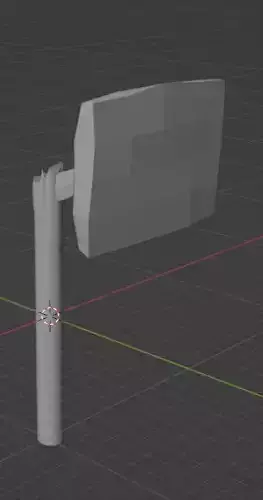 baseball stand and backboard it had better days 