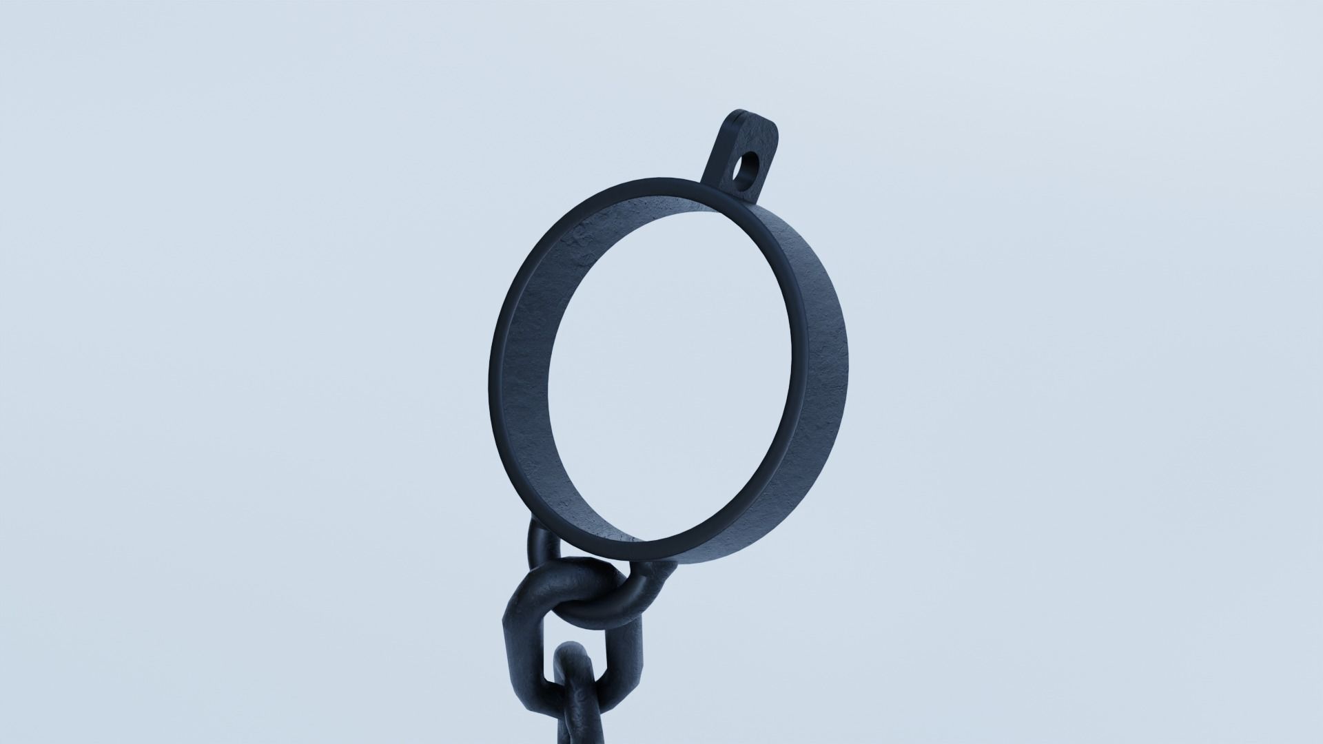 Simple BALL and CHAIN model Free 3D model_2