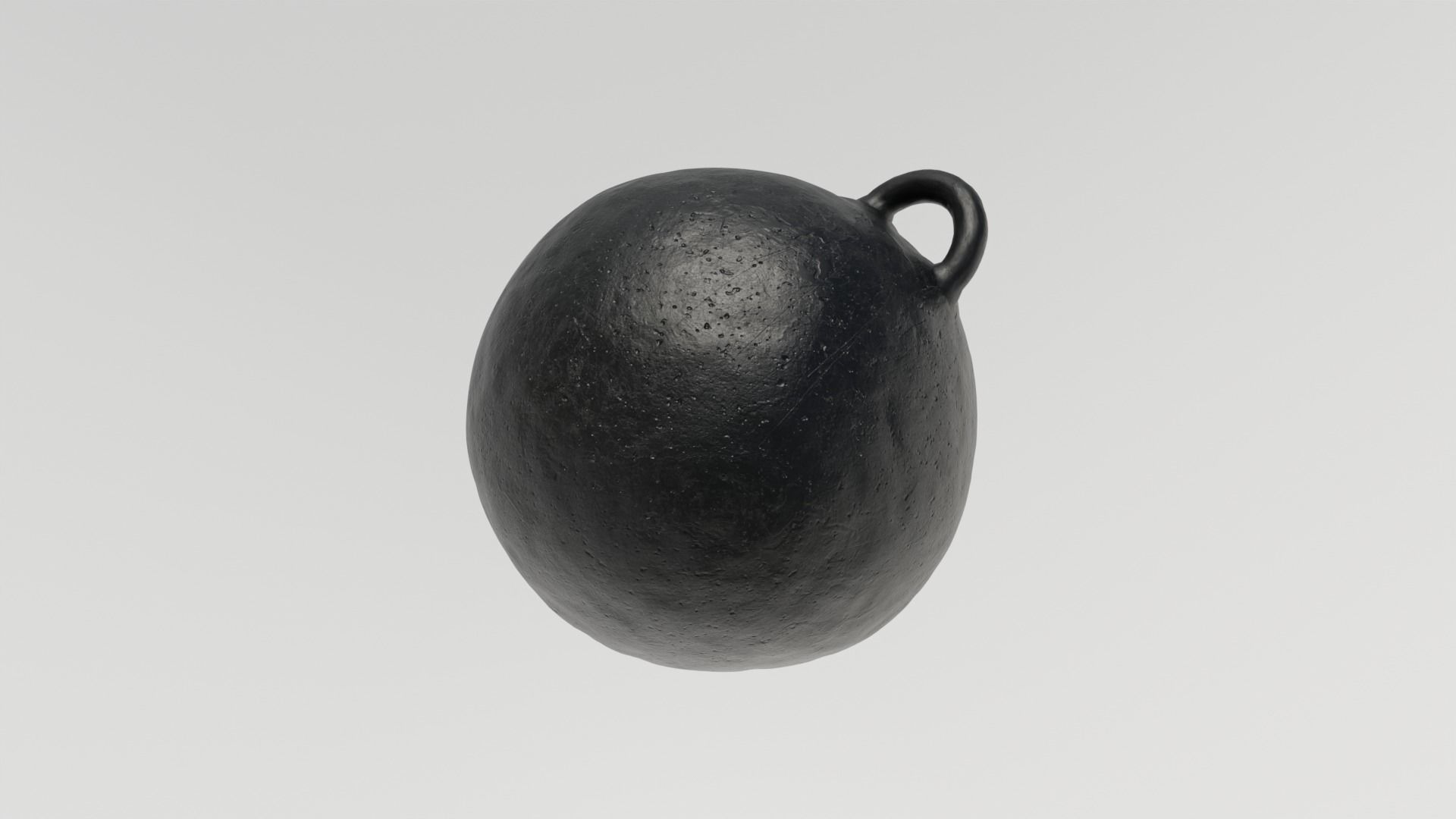 Simple BALL and CHAIN model Free 3D model_4
