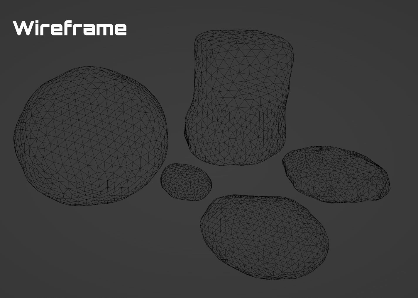 3D model Rock and Boulder Pack with 2k and 4k Textures VR / AR / low ...