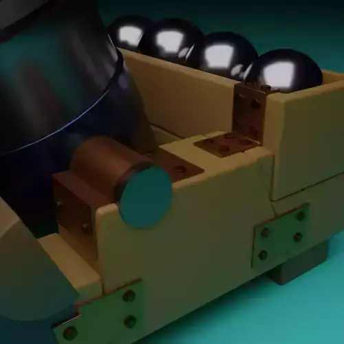 Cannon 3D model