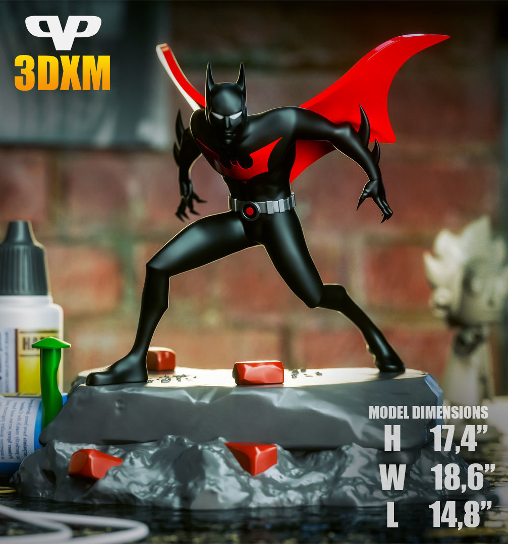 Batman Beyond STL for 3D Printing 3D print model_2