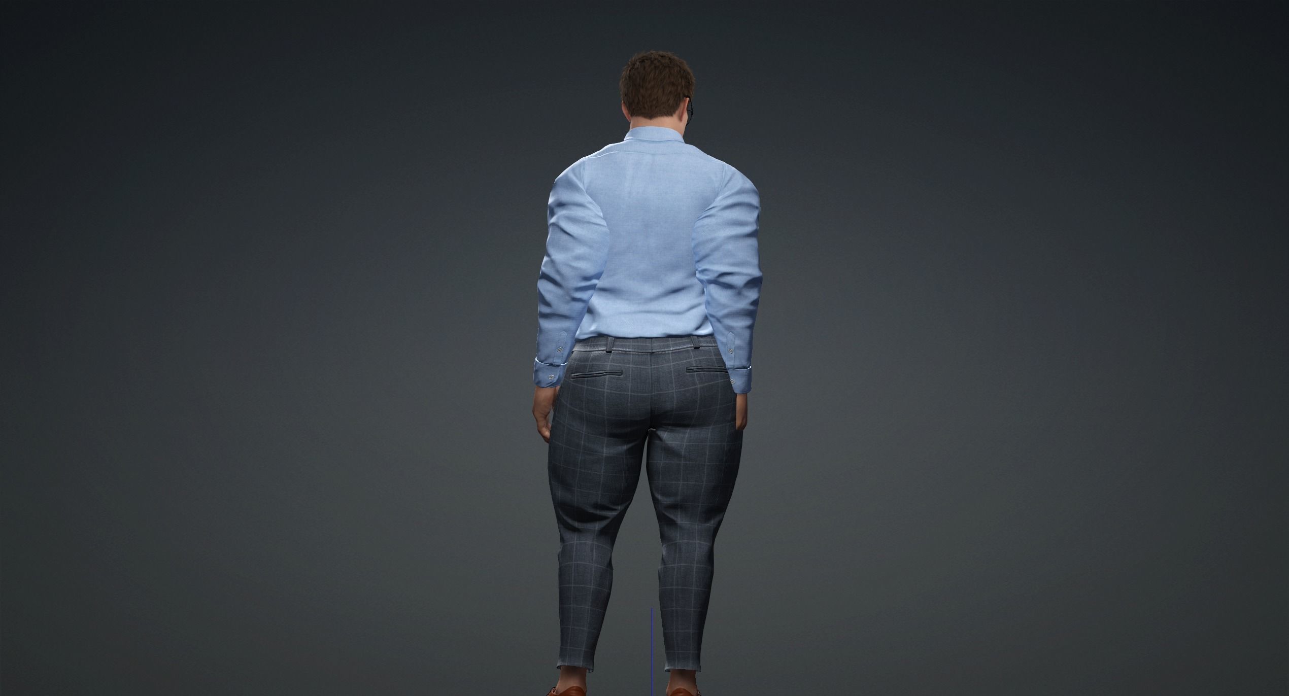 character plus size 3D model_4