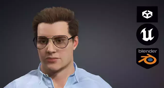 character plus size 3D model