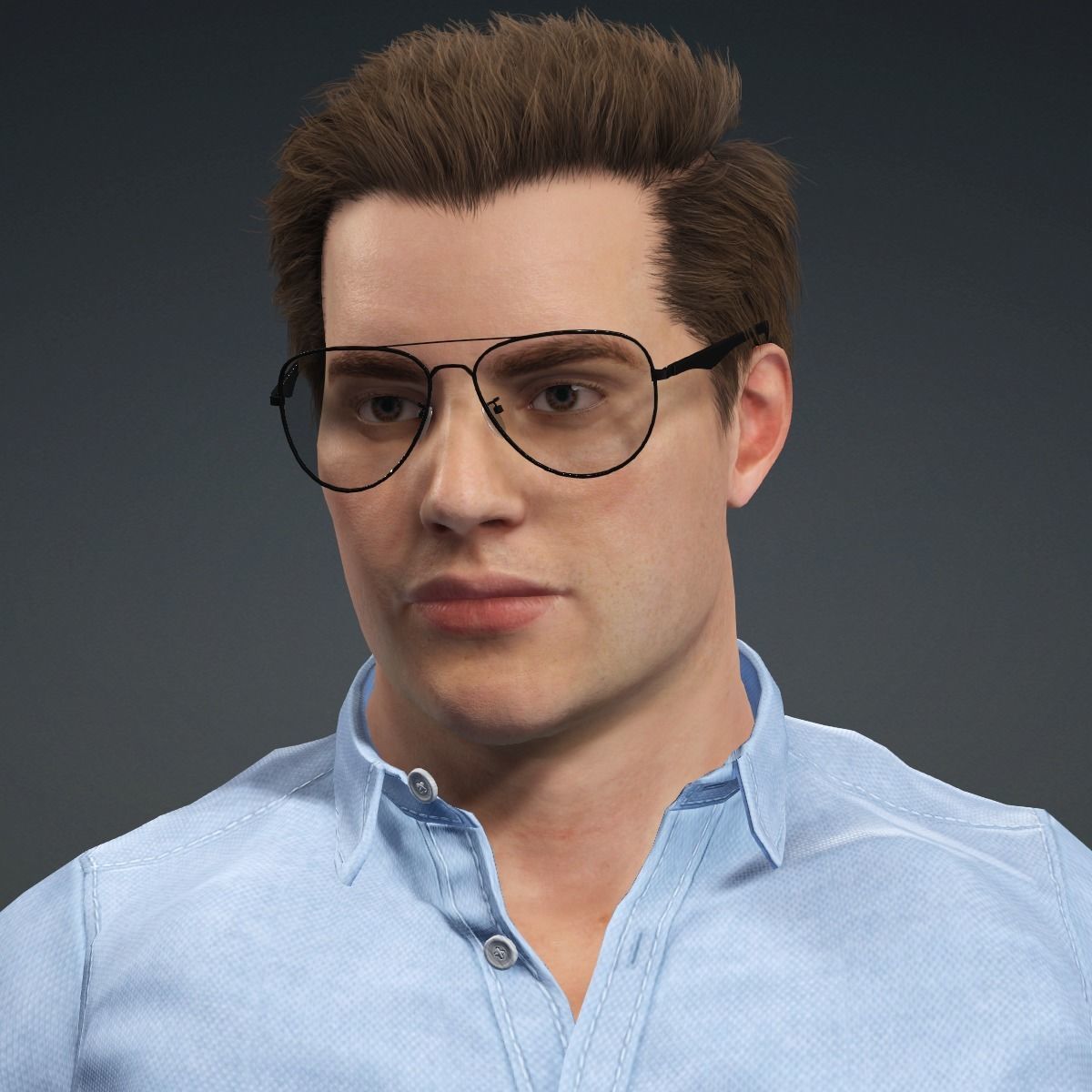 character plus size 3D model_6