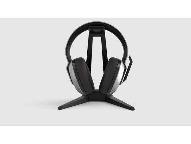 headphone stand 3D print model_2