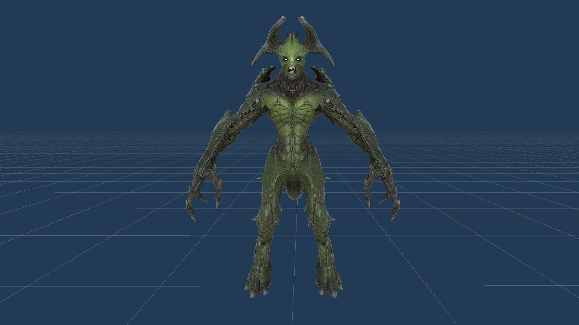 Archdemon 2 Low-poly 3D model_28