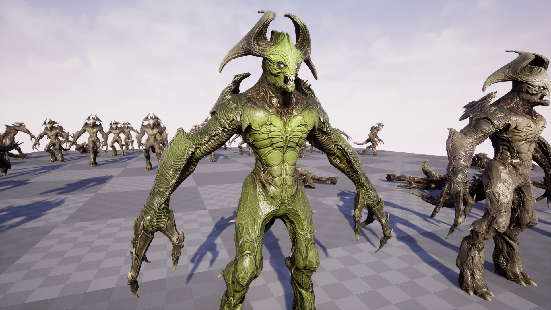 Archdemon 2 Low-poly 3D model_24