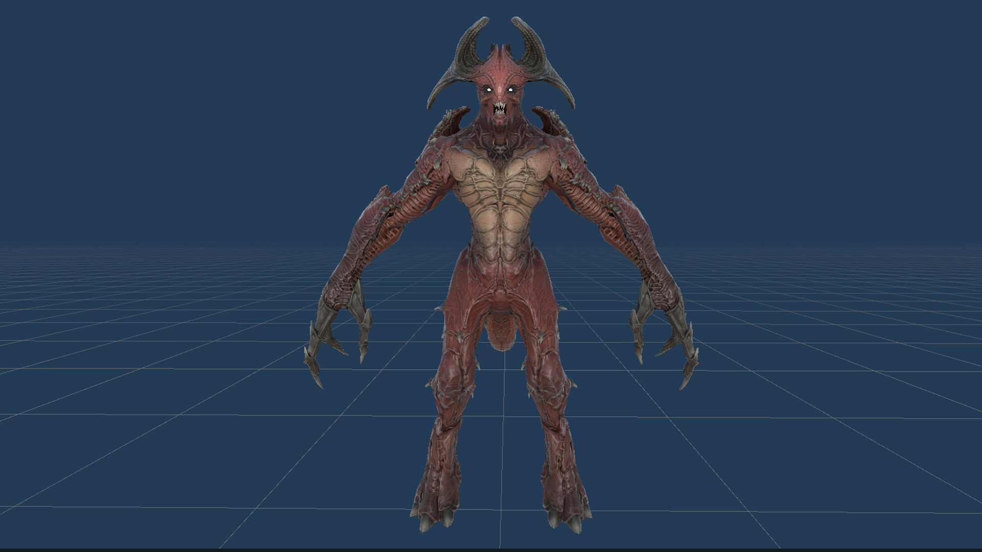 Archdemon 2 Low-poly 3D model_27