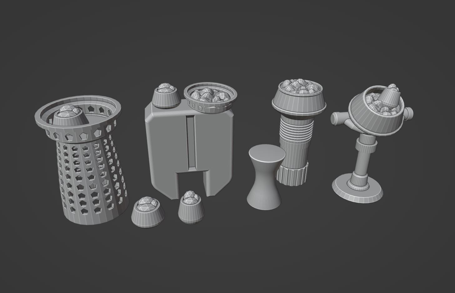 Mos Eisley Street Vendor Props 3D Printable Legion Scale 3D print model_4