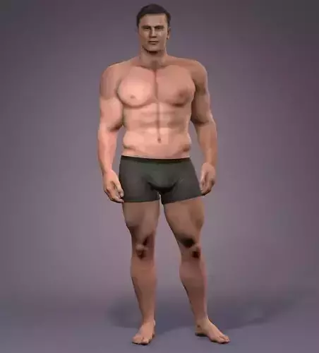 Arnold Schwarzenegger  3D model