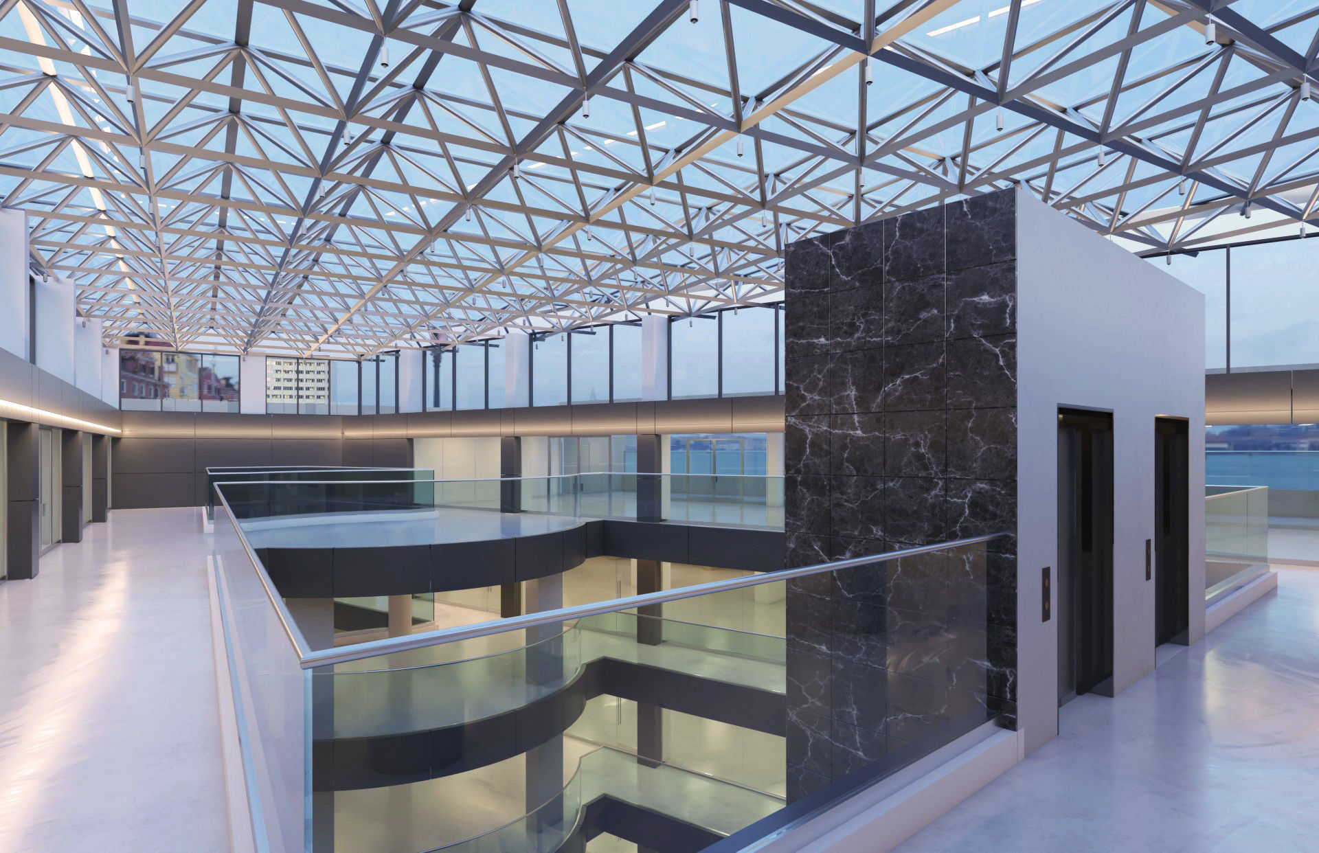 Exterior and interior scene 3D model 3D model_6