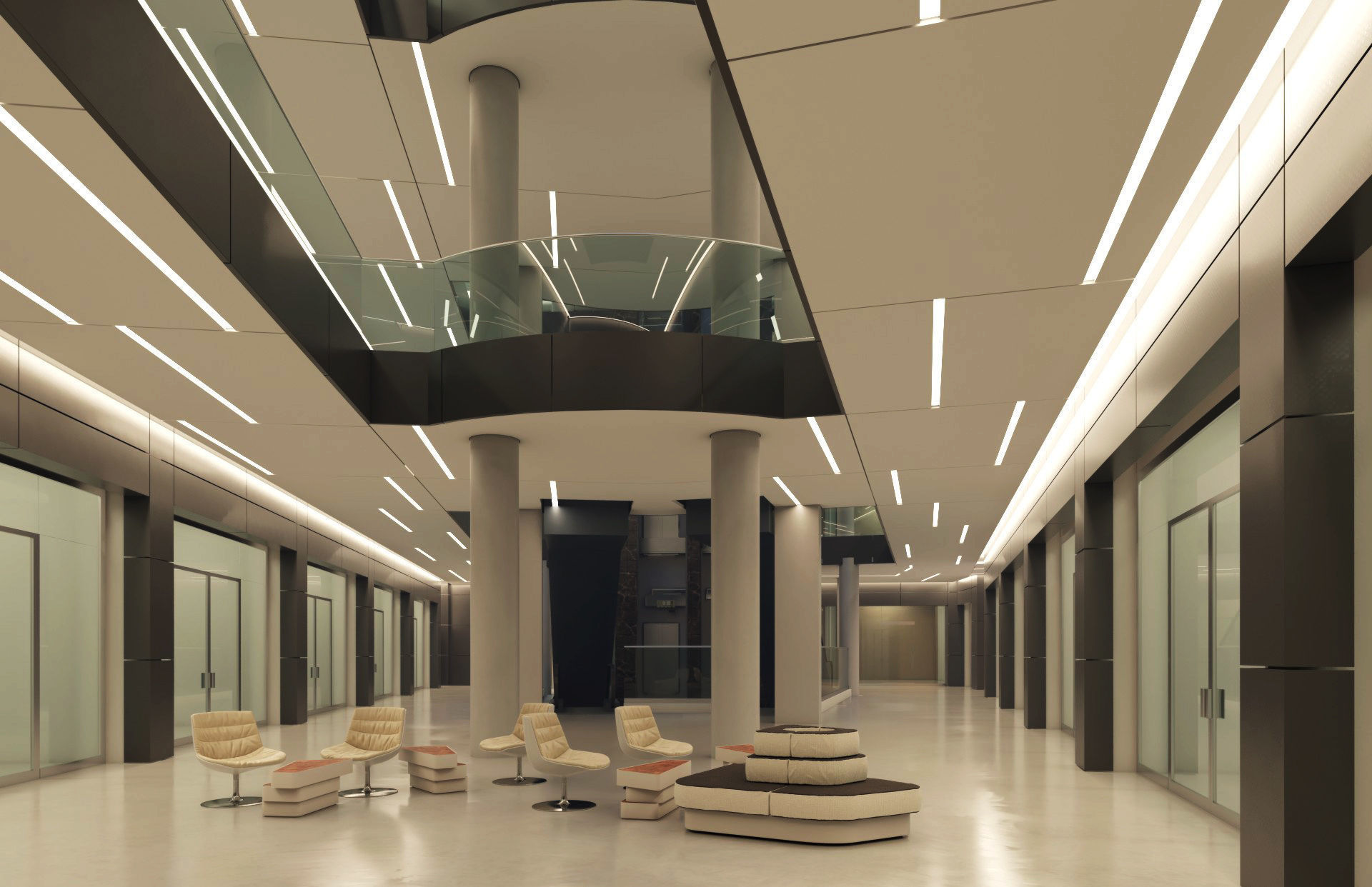 Exterior and interior scene 3D model 3D model_7