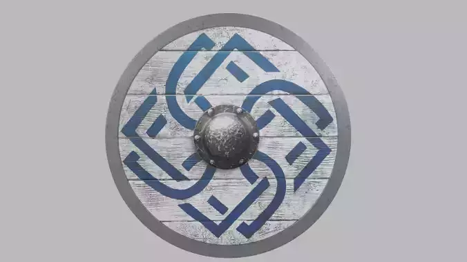 Viking Shield Textured