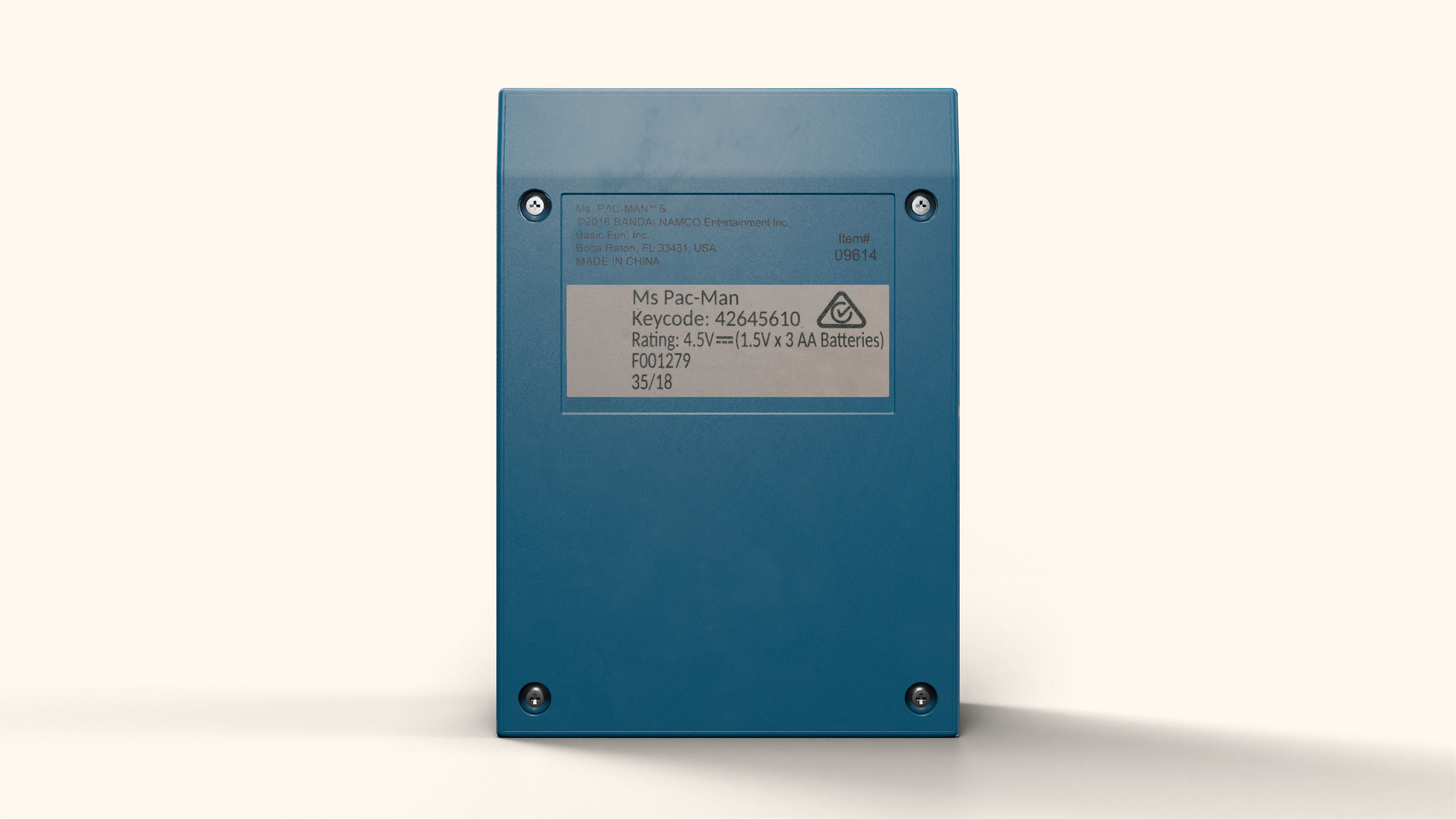 Ms Pacman Mini Arcade Machine Portable Device 3D Model Low-poly 3D model_10