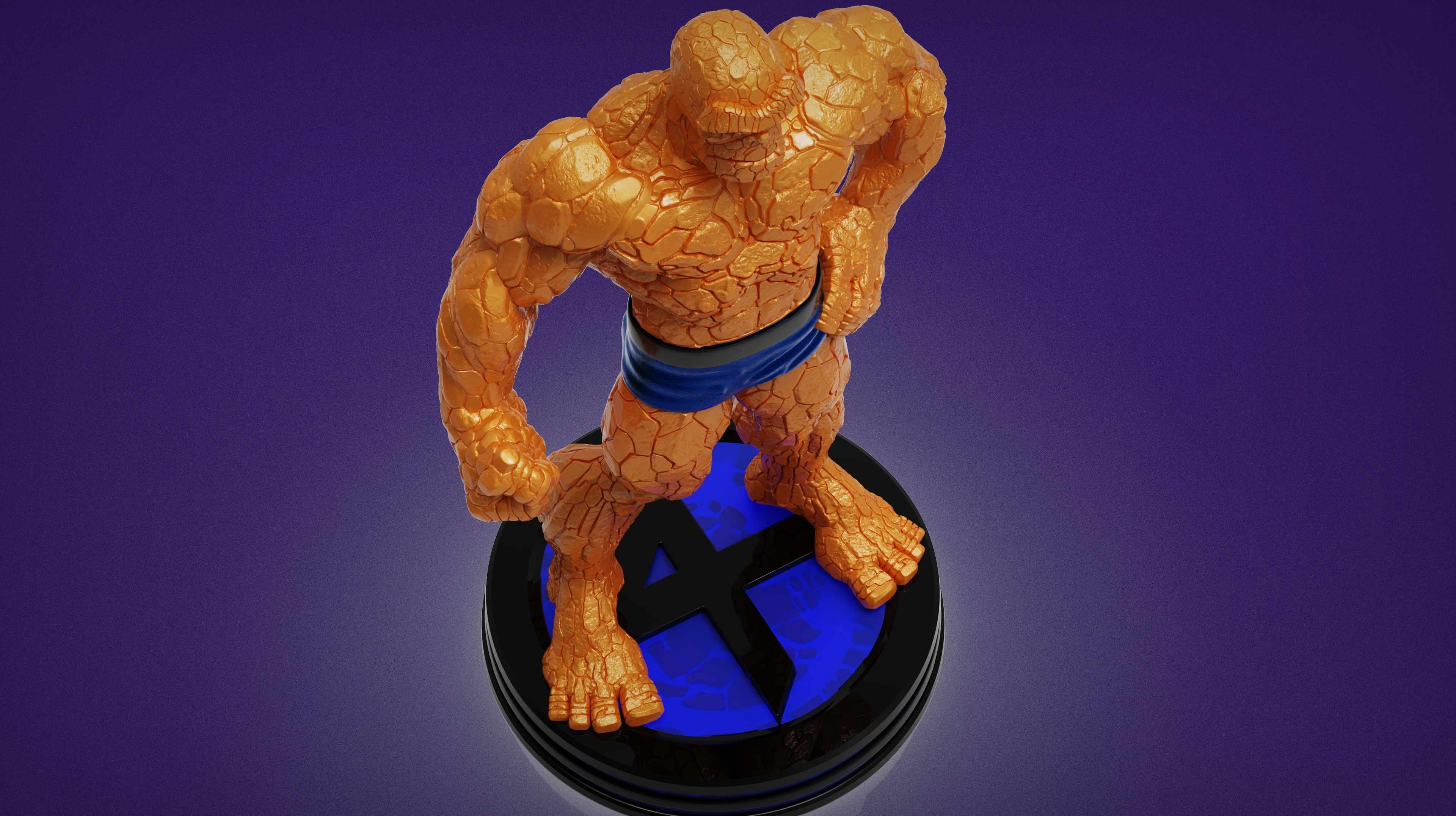 The Thing 3D print model_6