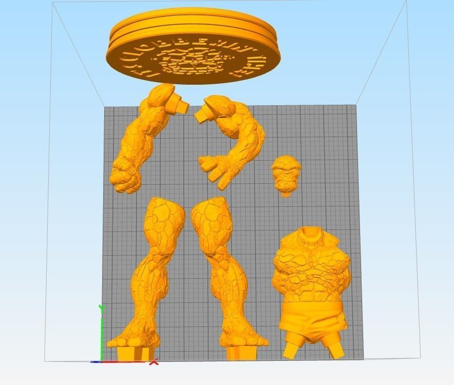 The Thing 3D print model_10