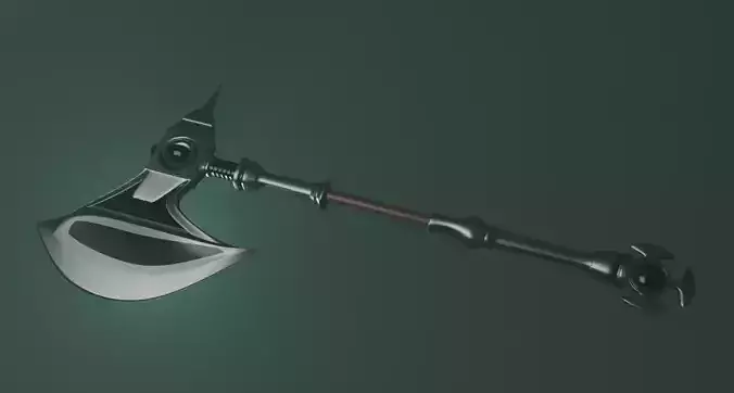Great Axe - Legendary Battleaxe Conquerest 3D model
