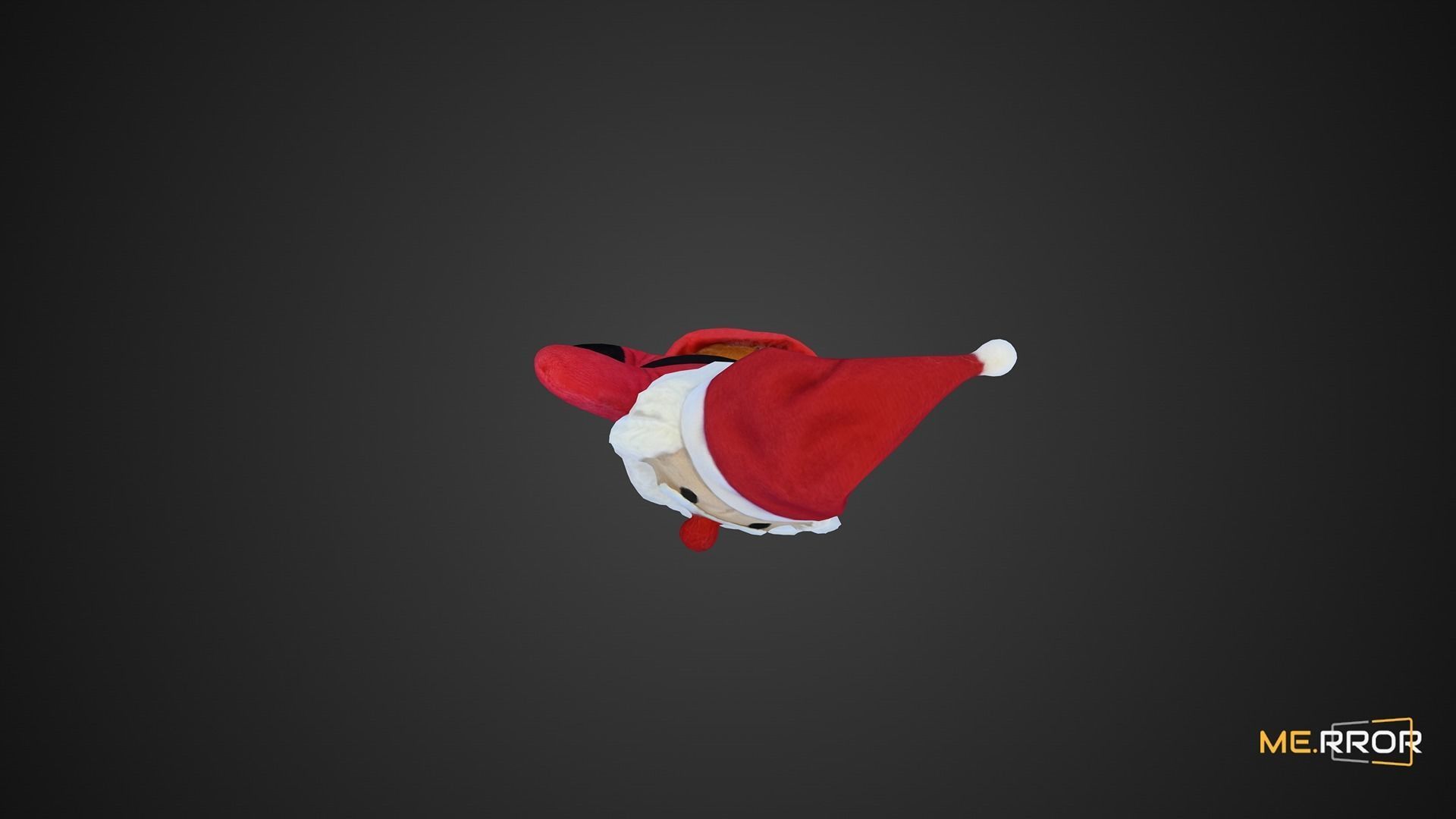 Game Ready Santa Doll Low-poly 3D model_9