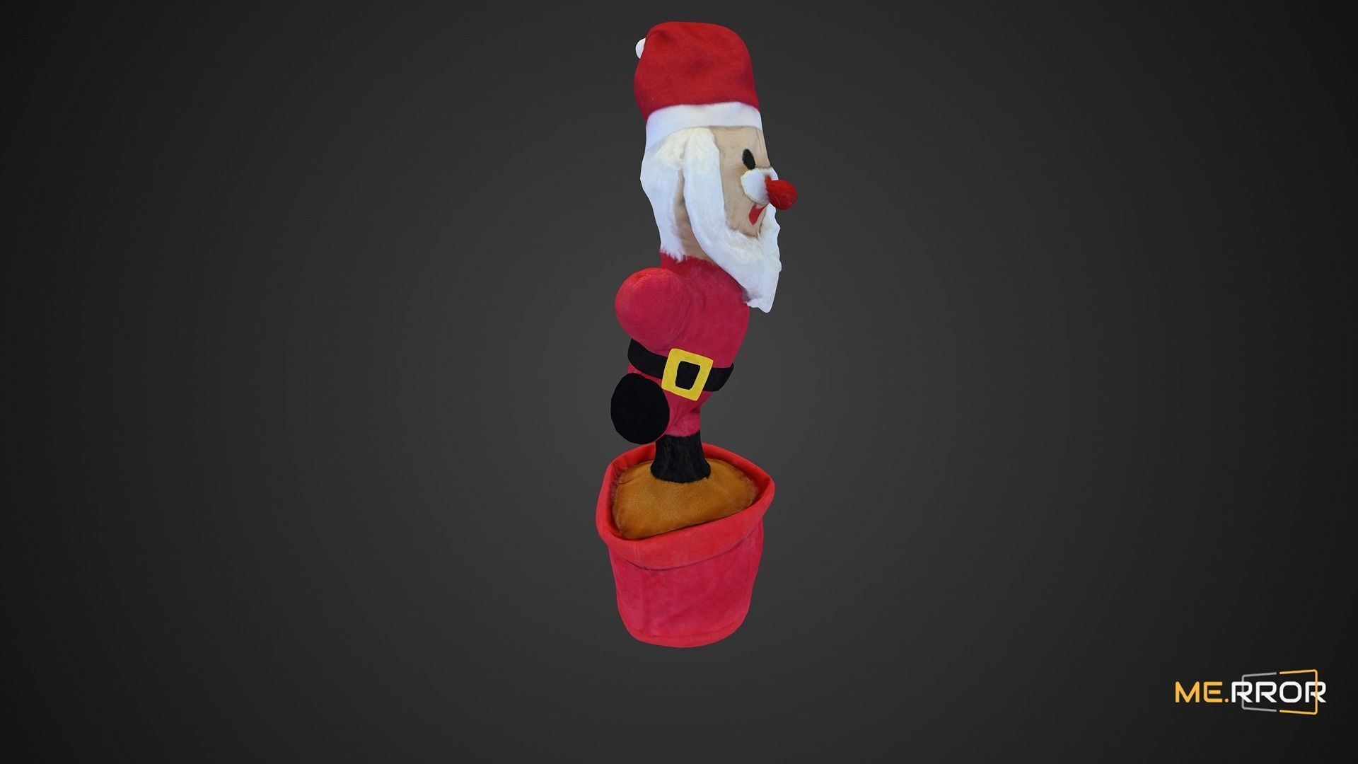 Game Ready Santa Doll Low-poly 3D model_4