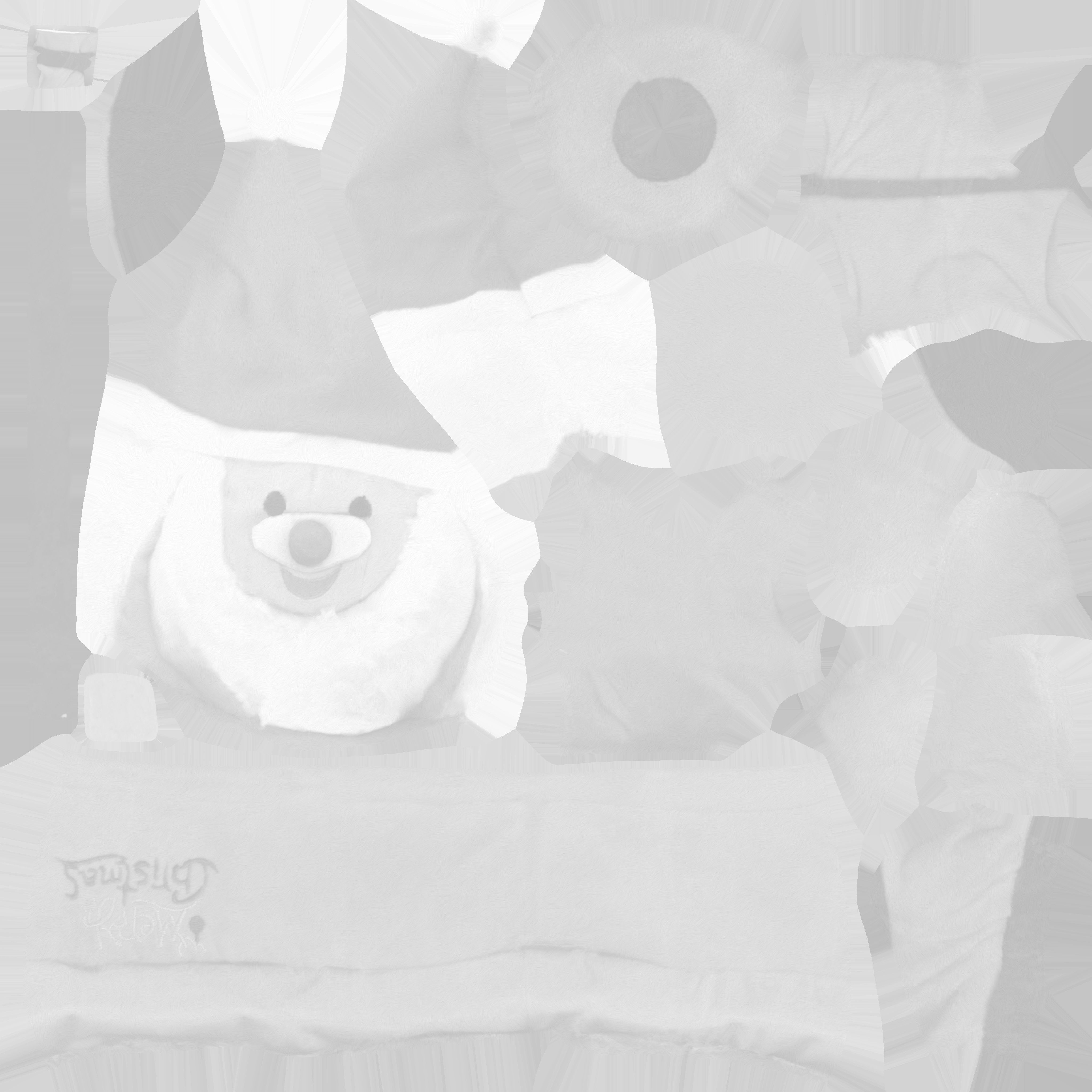 Game Ready Santa Doll Low-poly 3D model_18