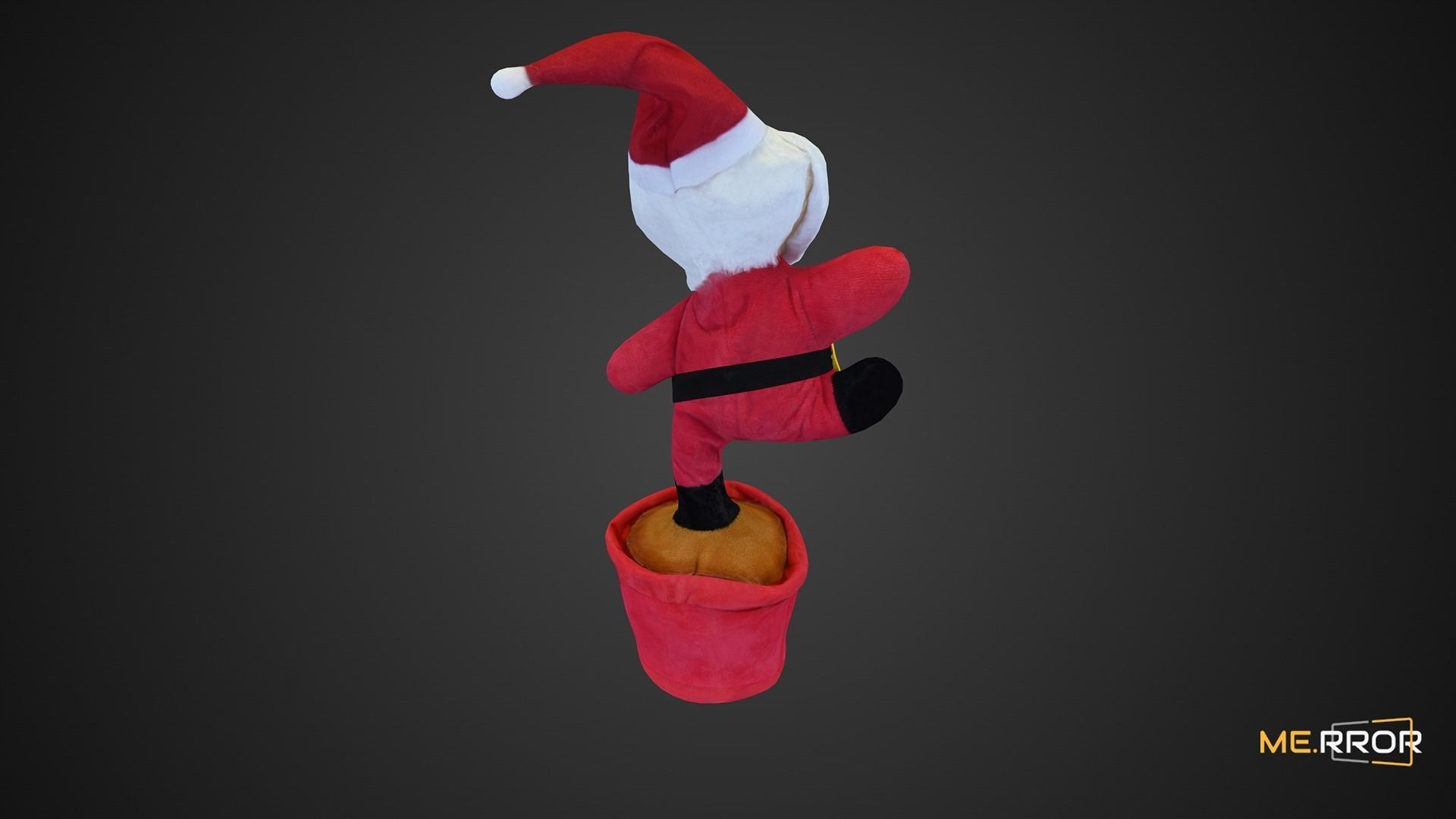 Game Ready Santa Doll Low-poly 3D model_2