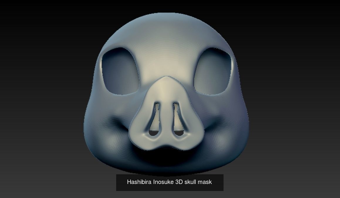MASKS- COSPLAY ANIME GAME 3D Model Collection_2