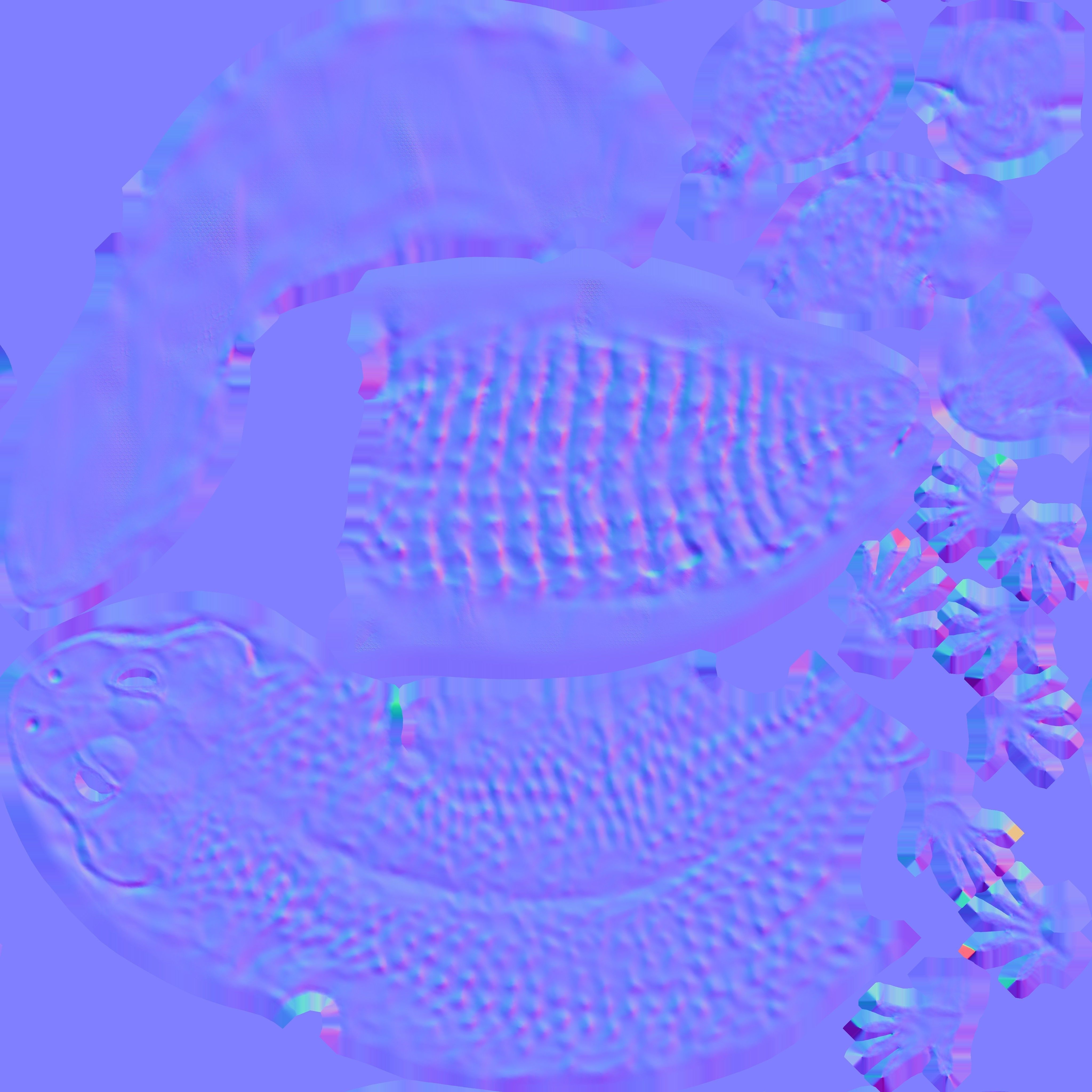 Game Ready Lizard Low-poly 3D model_18