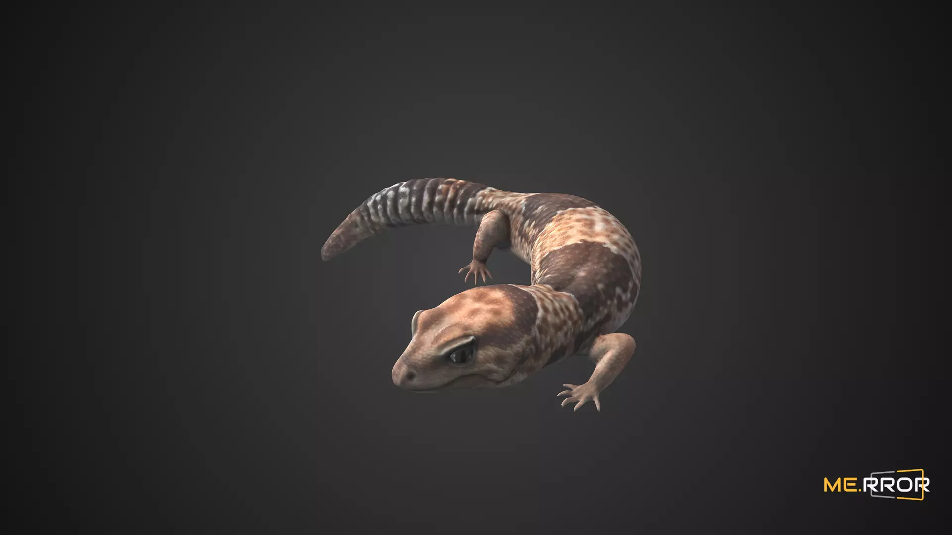 Game Ready Lizard Low-poly 3D model_0