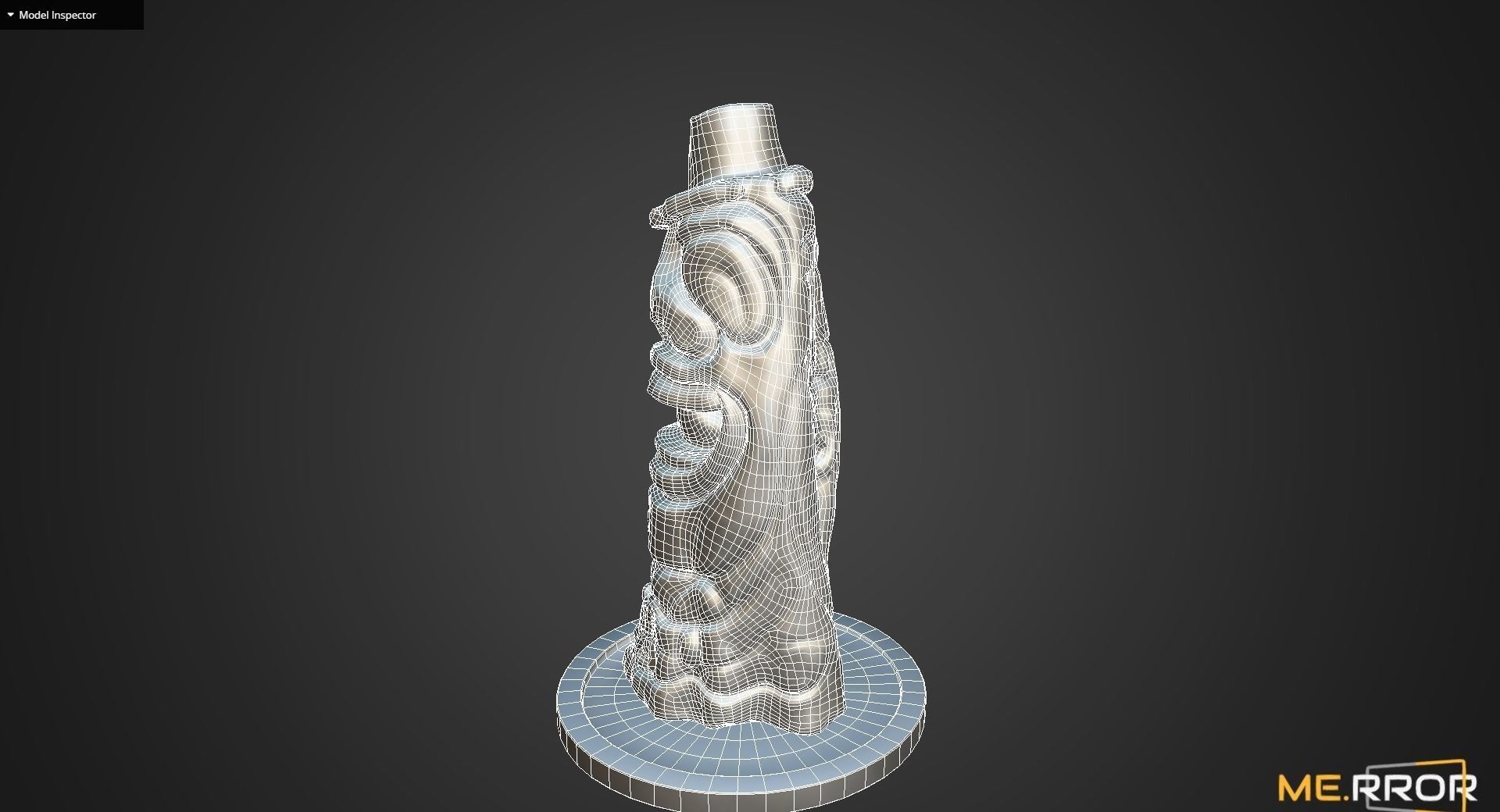 Game Ready Totem Low-poly 3D model_10