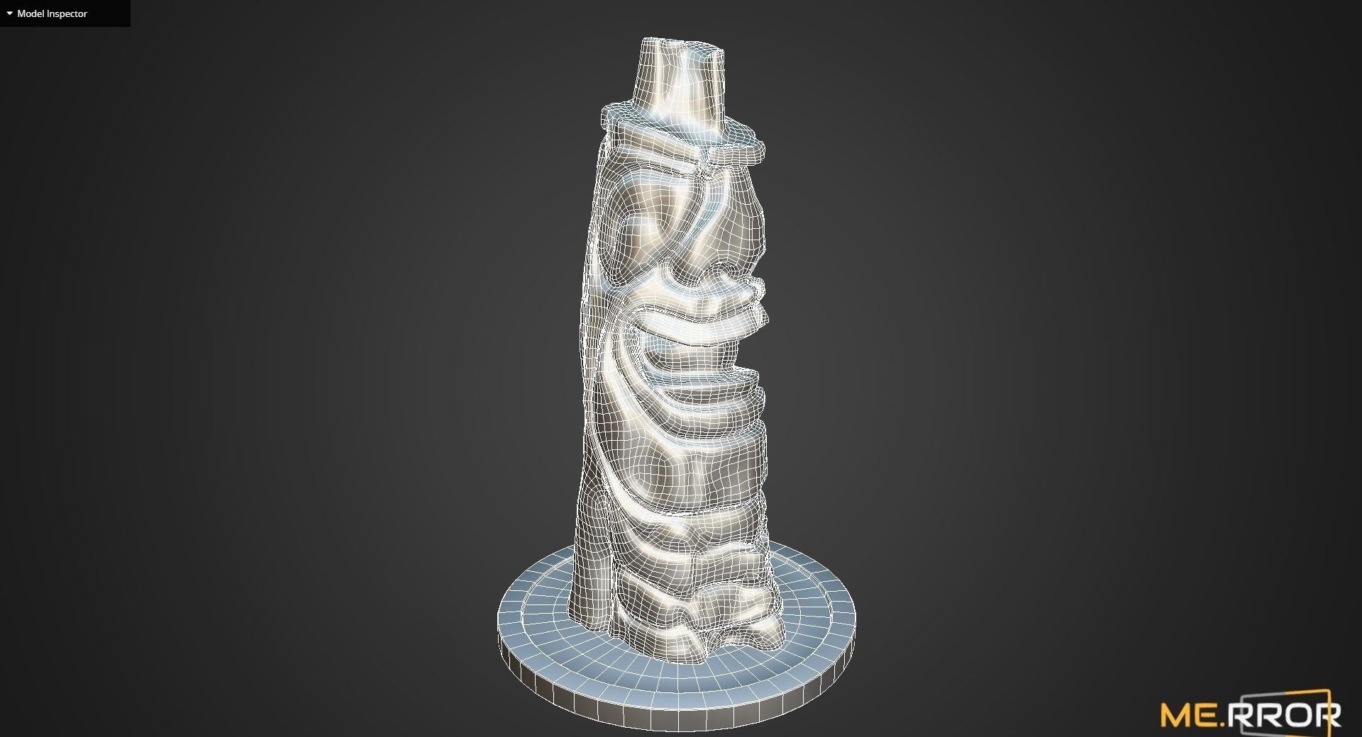 Game Ready Totem Low-poly 3D model_11