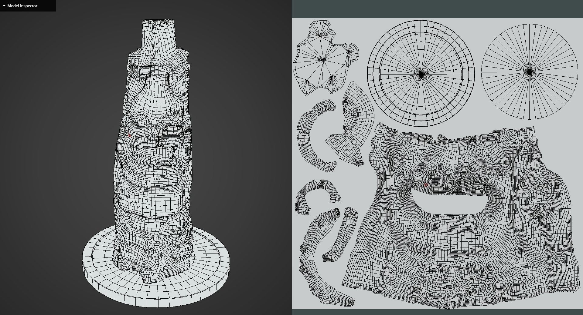 Game Ready Totem Low-poly 3D model_12