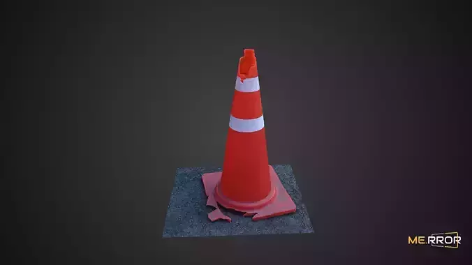 No Parking Corn 3D model