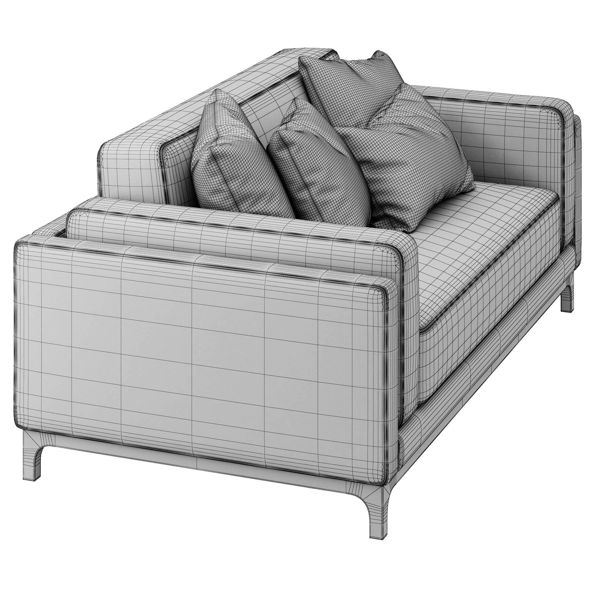 Sofa 180 cm Time By CTS SALOTTI 3D model_9