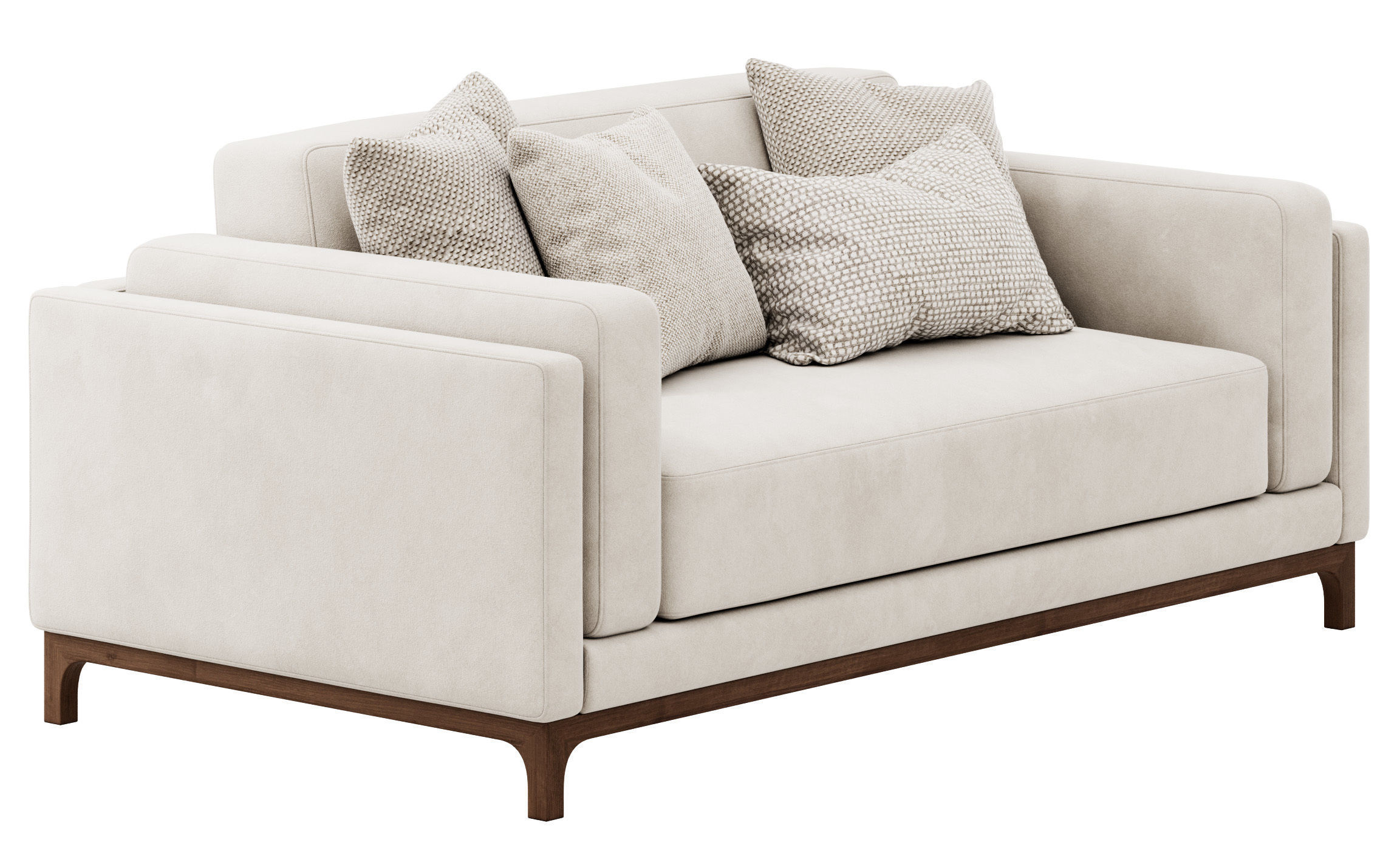 Sofa 180 cm Time By CTS SALOTTI 3D model_4