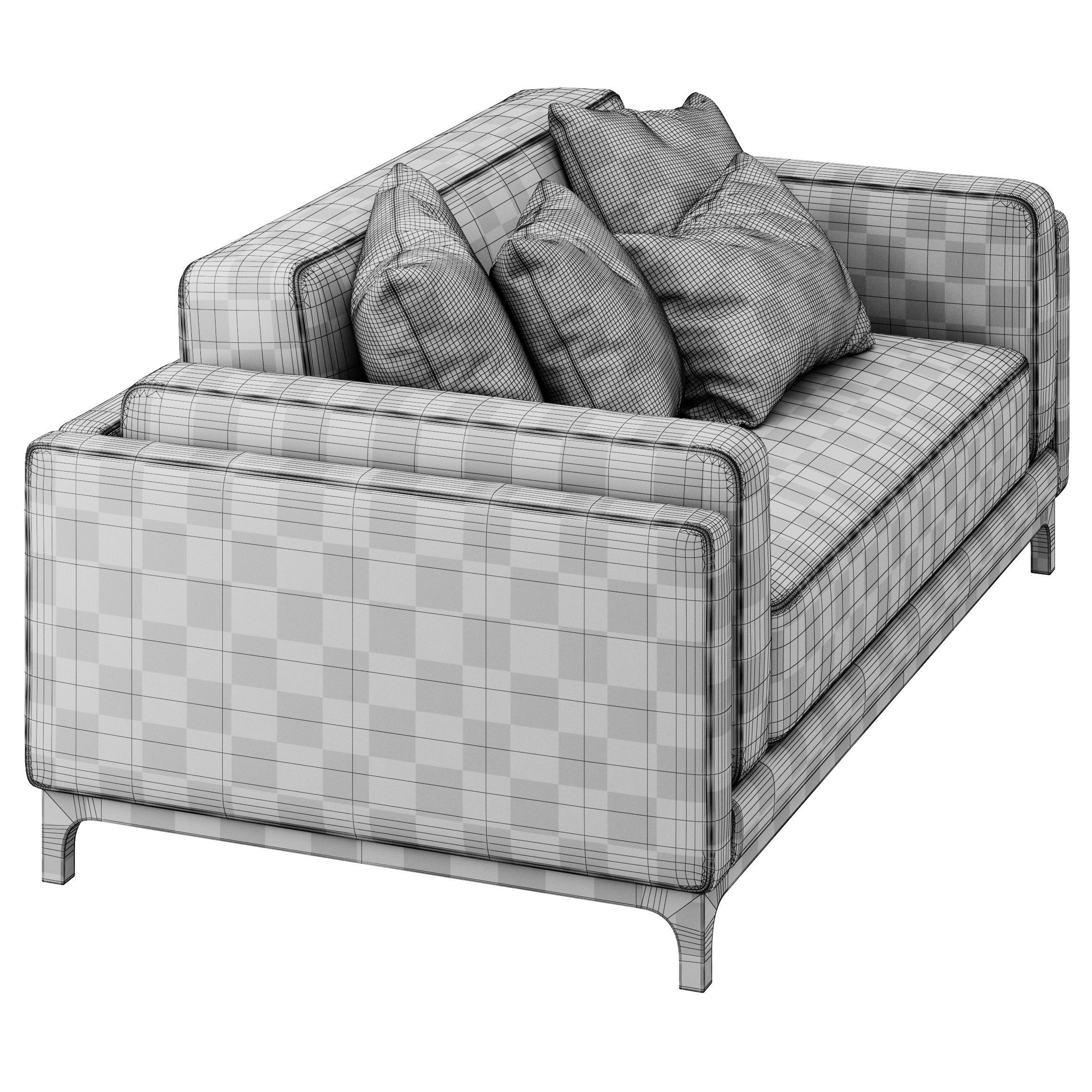 Sofa 180 cm Time By CTS SALOTTI 3D model_2