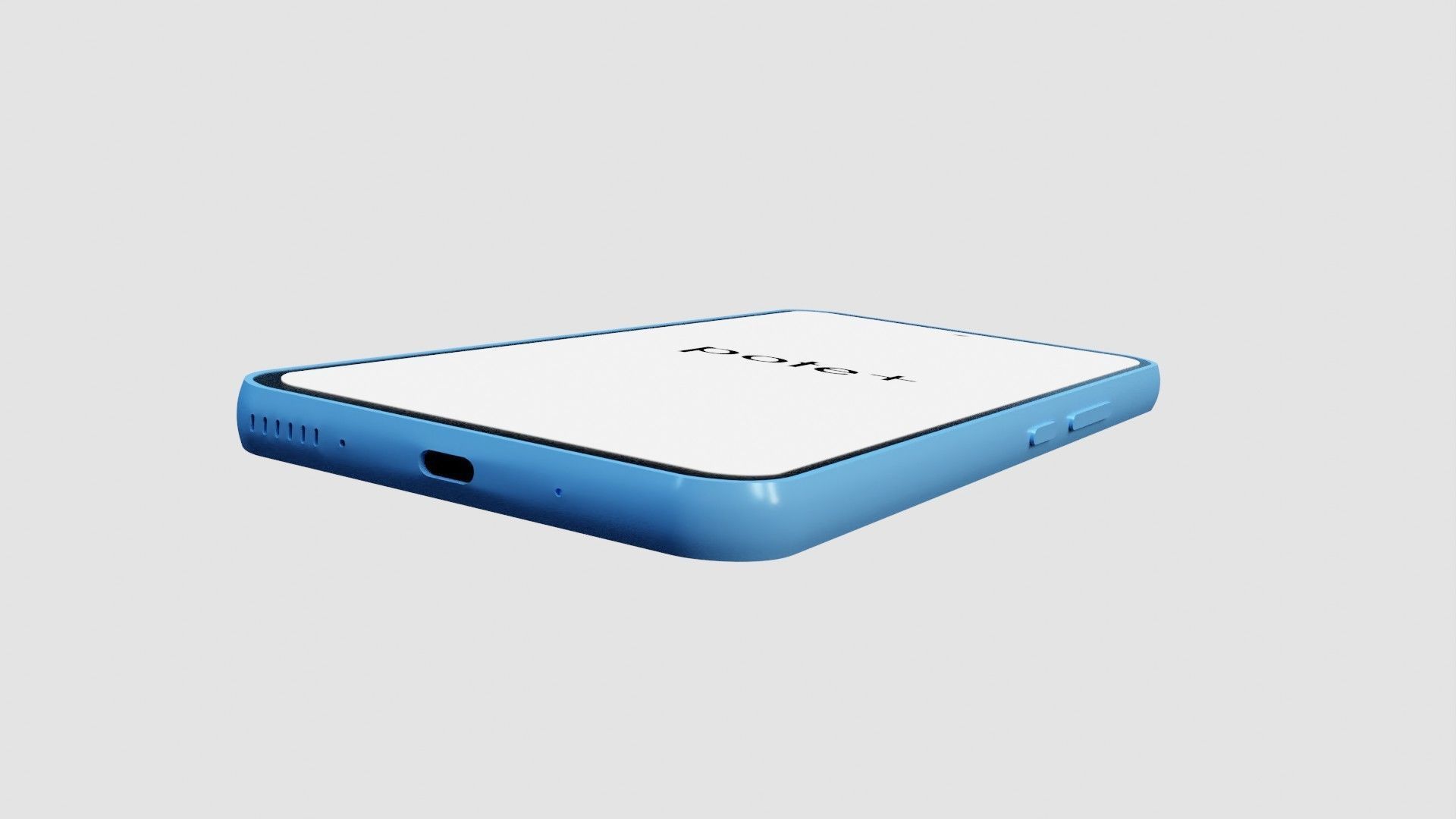 Smartphone 3D model_2