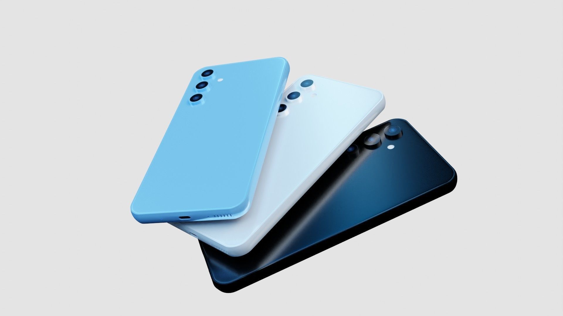 Smartphone 3D model_5