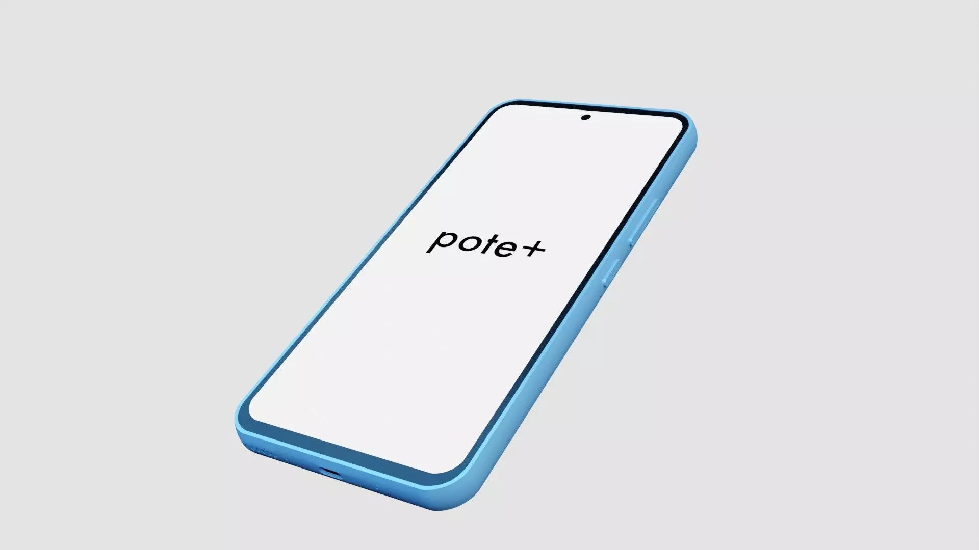 Smartphone 3D model_0