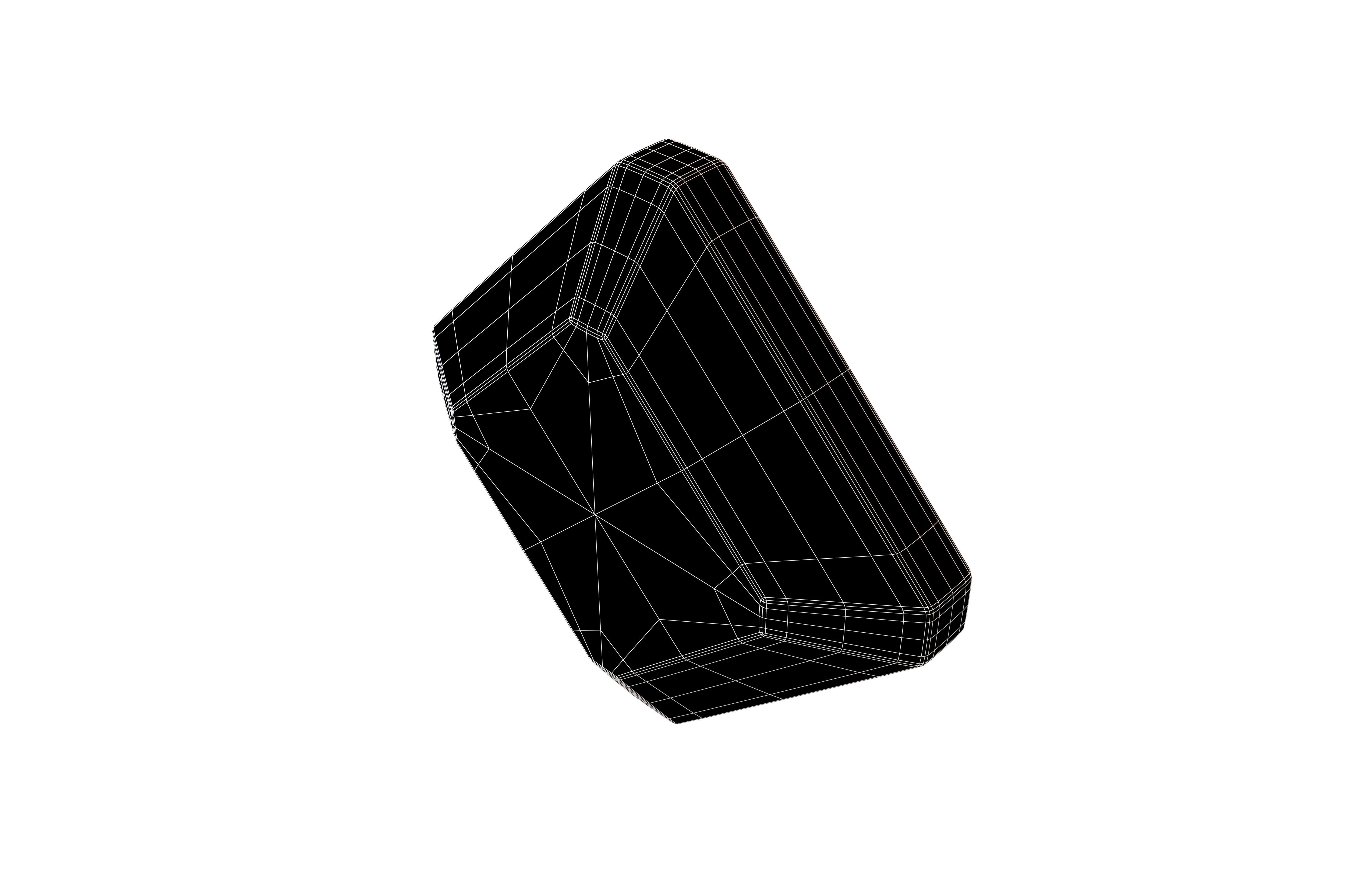 Gem v15 009 Low-poly 3D model_4